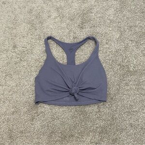 Alo front knot bra